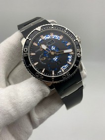 Ulysse Nardin Marine Black Silver Hight Version