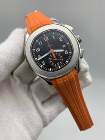 Patek Philippe Aquanaut Orange Rubber Strap High Version