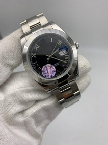 Roler Rome Black Dial Solid Steel