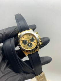 Rolers Datona Yellow Dial Rubber Strap