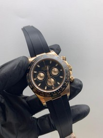 Rolers Datona Chocolate Dial Rubber Strap
