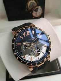 Ulysse Nardin Perpetual Gold Blue