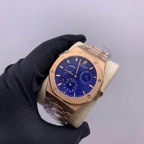 Audemars Piguet Royal Oak Gold Blue Dial Chrono