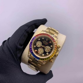 Rolex Daytona Rainbow Black Dial