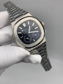 Patek Philippe Nautilus Black Dial Duble Chrono
