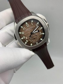 Patek Philippe Aquanaut Chocolate Silver Dial