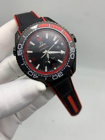Omega Seamaster Black Red