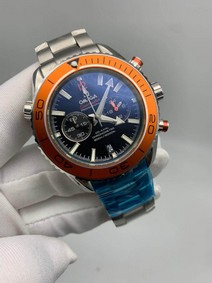 Omega Seamaster Orange Bezel