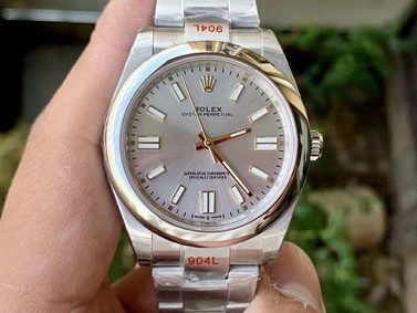 Rolex OYP001A - Oyster Pert. 41mm 124300 SS/SS Silver EWF A3230