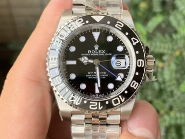 GMT-Master II 116710 LN Black Ceramic 904L Steel VRF 1:1 Best Edition on Jubilee Bracelet SA3186 CHS