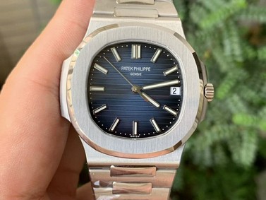 Nautilus 5711/1A PPF 1:1 Best Edition Blue Textured Dial on SS Bracelet 324CS V4
