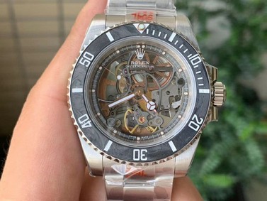 Andrea Pirlo Project Skeleton Submariner SS VRF Best Edition on SS Bracelet SA3130