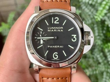 PAM111 Q XF 1:1 Best Edition on Brown Leather Strap A6497 with Y-Incabloc