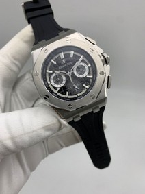 Audemars Piguet Royal Oak Offshore Full Black Silver Chrono
