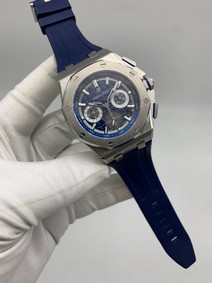 Audemars Piguet Royal Oak Offshore Chrono Blue Dial on Blue Srap