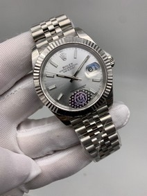 Rolers White Dial Solid Steel Juble Strap
