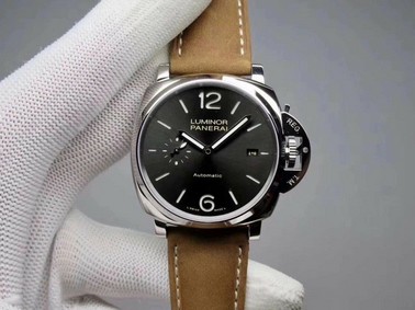 PAM904 Luminor Due VSF Best Edition Gray Dial on Brown Asso Strap AXXXIV