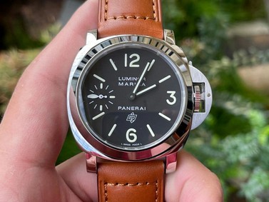 PN005XLE - PAM005 Luminor Marina 44mm SS/LE Blk XF A6497