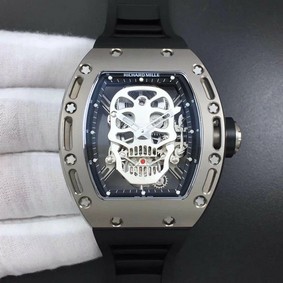 RMILL Real Tuorbilion Titan Case Skull EURF