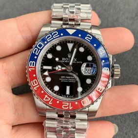 Rolex GMT Master II 126710 BLRO Red/Blue Ceramic 316L Steel GMF