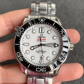 Omega Seamaster Diver 300M SS VSF White Dial