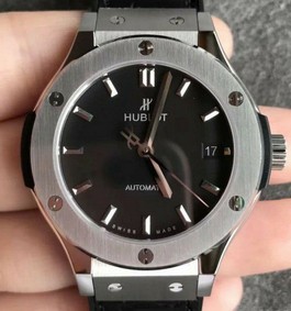 Classic Fusion 38mm Titanium JJF 1:1 Best Edition Black Dial on Black Gummy Strap A2892 V2