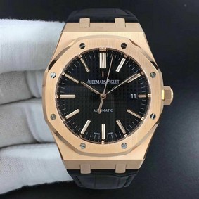 Royal Oak 15400 RG/LE Black OMF MY9015 Mod 3120
