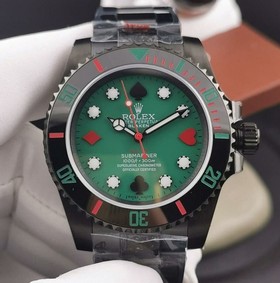 ROLSUB0322 - Blaken Submariner PVD/PVD Green IPKF A2836