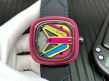 SevenFriday M3/05 Rocketbyz SVF 1:1 Best Edition on Black Rubber Strap Miyota 8215
