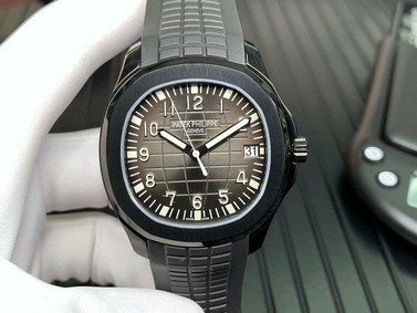 Aquanaut Black Venom DLC ZF 1:1 Best Edition Black Dial on Black Rubber Strap 324CS