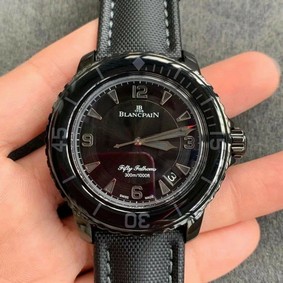 Blancpain Fifty Fathoms Dark Knight PVD/NY Blk ZF A23J