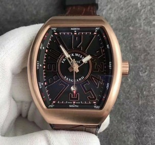Vanguard Mens Yachting V45 DLC/LE Gold/Red ZF MY9015