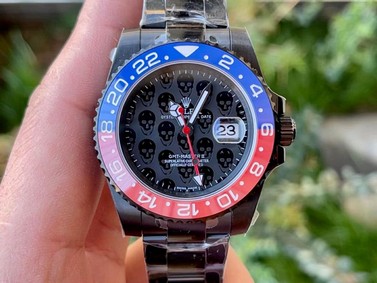 GMT-Master II 126719 BLRO Red/Blue Skull Ceramic 904L 1:1 Noob Best Edition Black Dial SA3285 V11 CHS