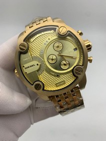 Diesel Full Gold On Gold SS Strap