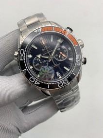 Omega Seamaster Black Dial on SS Strap
