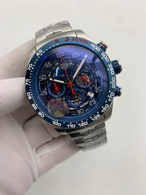 Tag Heuer Senna Blue Dial on SS Strap
