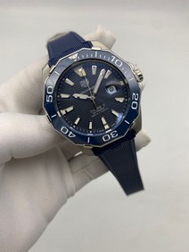 Tag Heuer Full Blue on Black Strap