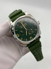 Panerai Radiomir GMT Green Dial on Green Strap