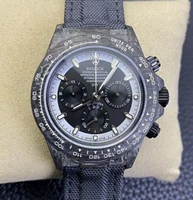 Daytona DIW Carbon OMF Best Edition Black/Black Dial on Black Leather Strap A4130