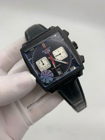 Tag Heuer Monaco Black Dial Chrono