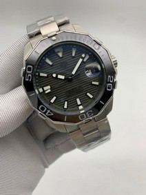 Tag Heuer Black Dial on SS Strap