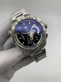 Tag Heuer Black Dial on SS Steel Strap