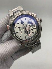 Tag Heuer White Dial on SS Strap