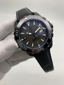 Tag Heuer Aquaracer Full Black Dial Black Bezel