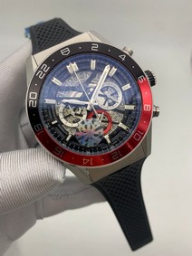 Tag Heuer Black Red Skeleton