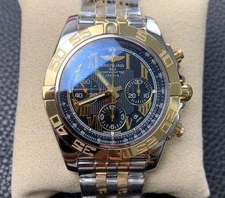 BSW0362A - Chronomat B01 SS/SS Blue/Stick GF