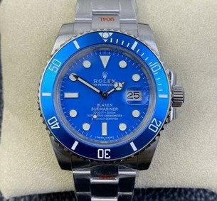 Submariner 116610 Blacken DLC Blue 904L Steel 1:1 Best Edition VS3135 V2