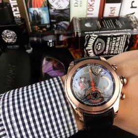 Coru Babble Skeleton Gold Case black
