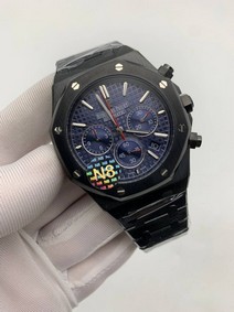 Audemars Piguet Blue Dial Chrono High Version Black