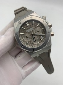 Audemars Piguet Grey Dial Chrono High Version Rubber Strap